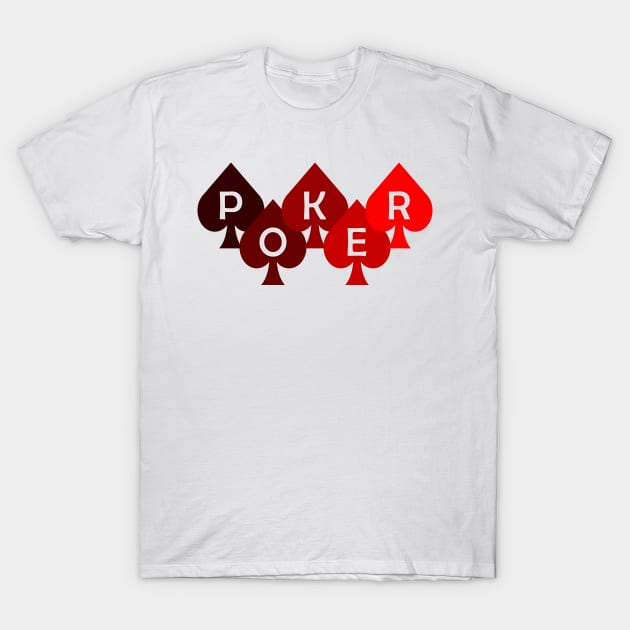 Poker Casino Saying Symbol Shirt Design Gift T-Shirt by Bohnenkern